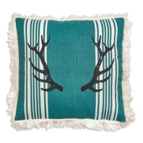 Antler Throw Pillow