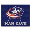NHL - Columbus Blue Jackets Man Cave All-Star Mat 33.75"x42.5"